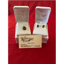 Swarovski Pendant and Earrings