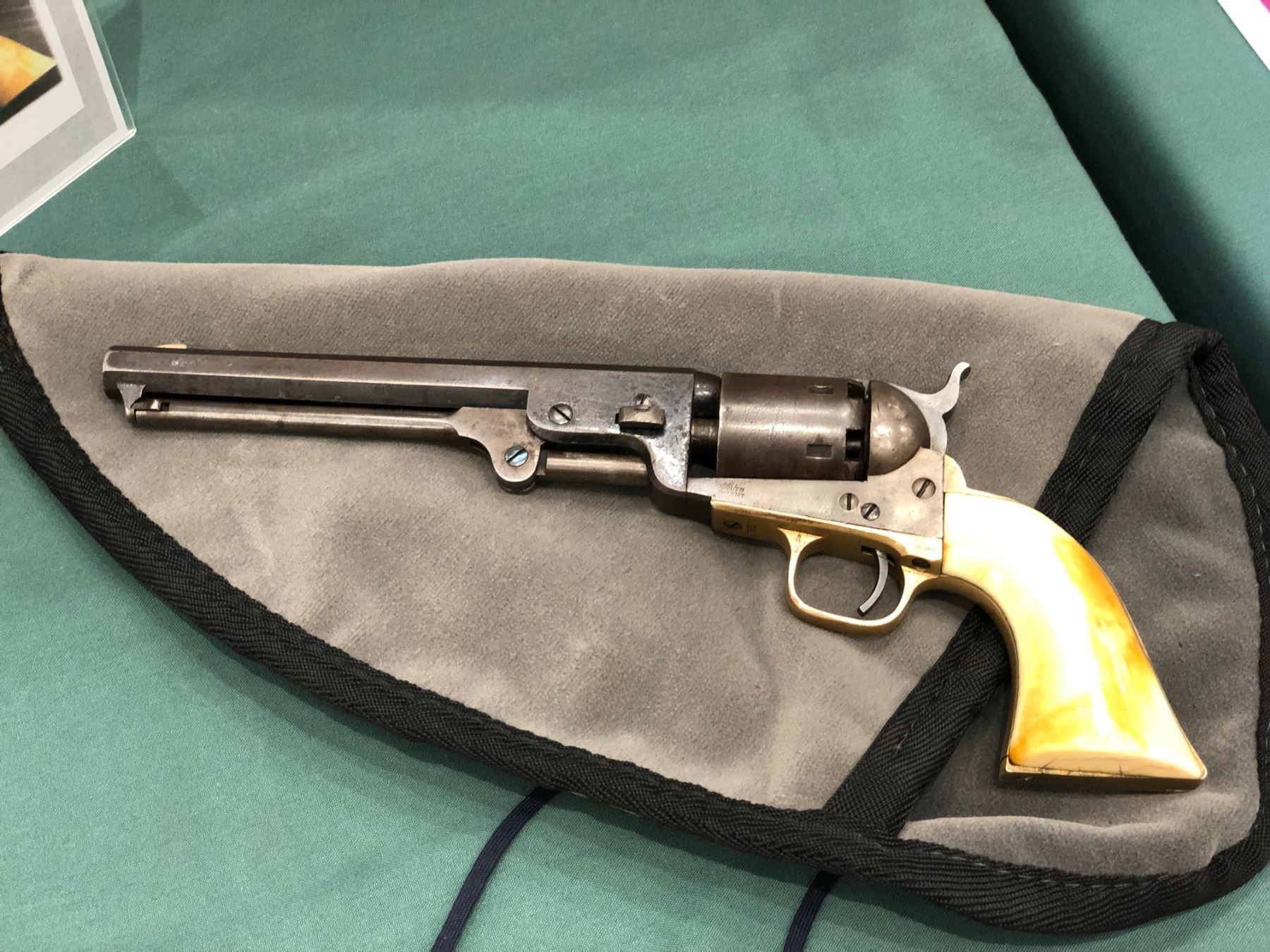 Ball Revolver Civil Ware Era Colt 1851 Navy .36 Caliber Cap And Ball Revolver