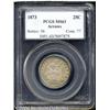 Image 3 : 1873[25C] Arrows MS63 PCGS.