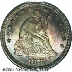 1876-CC[25C] MS66 PCGS.