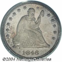 1846[25C] PR64 PCGS.