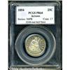 Image 3 : 1854[25C] Arrows PR64 PCGS.