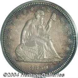 1859[25C] PR64 PCGS.