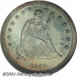 1861[25C] PR67 NGC.