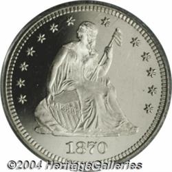 1870[25C] PR66 Deep Cameo PCGS.