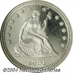 1884[25C] PR67 Cameo NGC.