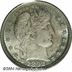 1892[25C] MS67 PCGS.