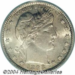 1893-S[25C] MS64 PCGS.