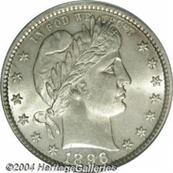 1896-S[25C] MS64 PCGS.