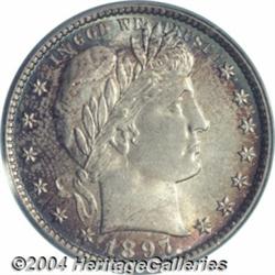 1897[25C] MS64 PCGS.