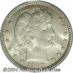 1907-D[25C] MS64 PCGS.