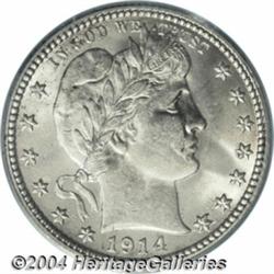 1914[25C] MS64 PCGS.