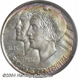 1939-D[50C] Arkansas MS67 PCGS.