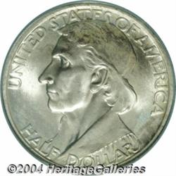 1934[50C] Boone MS67 PCGS.