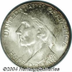 1936-D[50C] Boone MS67 PCGS.