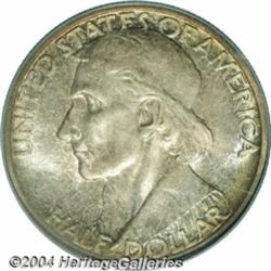 1937-D[50C] Boone MS68 PCGS.