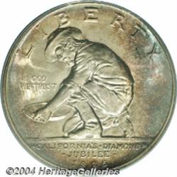 1925-S[50C] California MS68 PCGS.