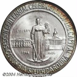 1936-S[50C] Columbia MS68 PCGS.