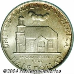 1936[50C] Delaware MS67 PCGS.