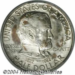 1922[50C] Grant no Star MS67 PCGS.