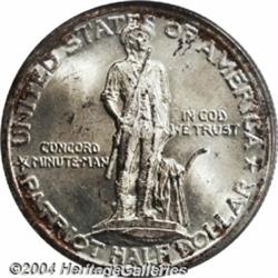 1925[50C] Lexington MS67 PCGS.