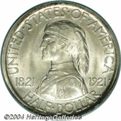 1921[50C] Missouri MS66 PCGS.