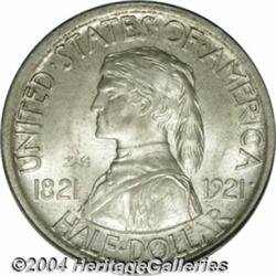 1921[50C] Missouri 2x4 MS66 PCGS.