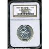 Image 3 : 1938[50C] New Rochelle Specimen MS68 [S NGC. Graded MS68 by PCGS. MS68 PCGS Tag # 21627096 accompani