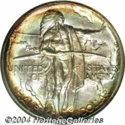 1933-D[50C] Oregon MS67 PCGS. Graded MS68 by NGC. MS68 NGC Tag # 1657596-002 accompanies this lot.