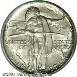 1936[50C] Oregon MS68 PCGS.