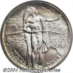 1938-S[50C] Oregon MS67 PCGS.