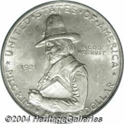 1921[50C] Pilgrim MS66 PCGS.