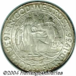 1936-D[50C] Rhode Island MS67 PCGS.