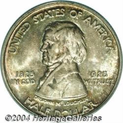 1925[50C] Vancouver MS67 PCGS.