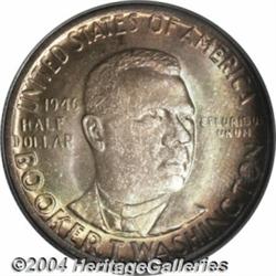 1946-D[50C] Booker T. Washington MS67 PCGS.