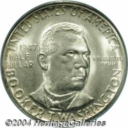 1947-S[50C] Booker T. Washington MS66 PCGS.