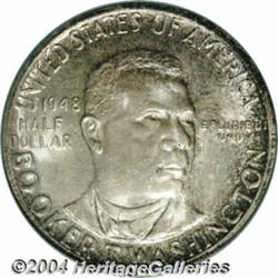 1948-S[50C] Booker T. Washington MS66 PCGS.