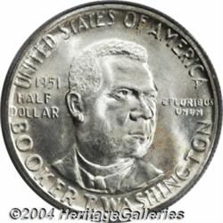 1951-D[50C] Booker T. Washington MS66 PCGS.