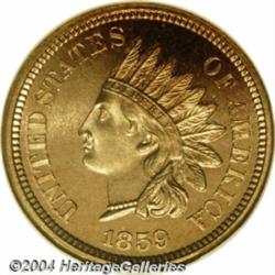 1859[1C] PR67 Cameo NGC.