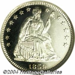 1859[H10C] PR67 Ultra Cameo NGC.