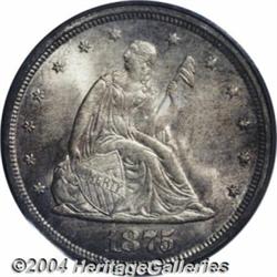 1875-S[20C] MS66 PCGS.