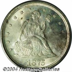 1875-S[20C] MS66 PCGS.