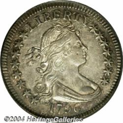 1796[25C] AU58 PCGS.