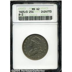 1825/3[25C] MS62 ANACS.
