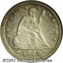 1854-O[25C] Huge O AU50 NGC.