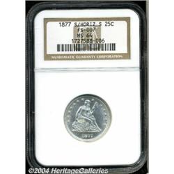 1877-S/S[25C] MS64 NGC.