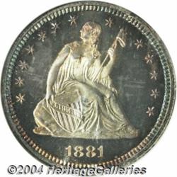 1881[25C] PR66 NGC.