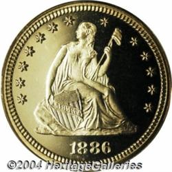 1886[25C] PR67 Cameo PCGS.