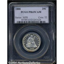 1888[25C] PR65 Cameo PCGS.