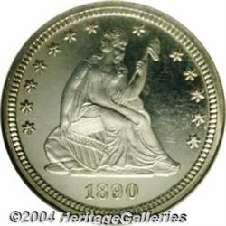 1890[25C] PR67 Cameo NGC.